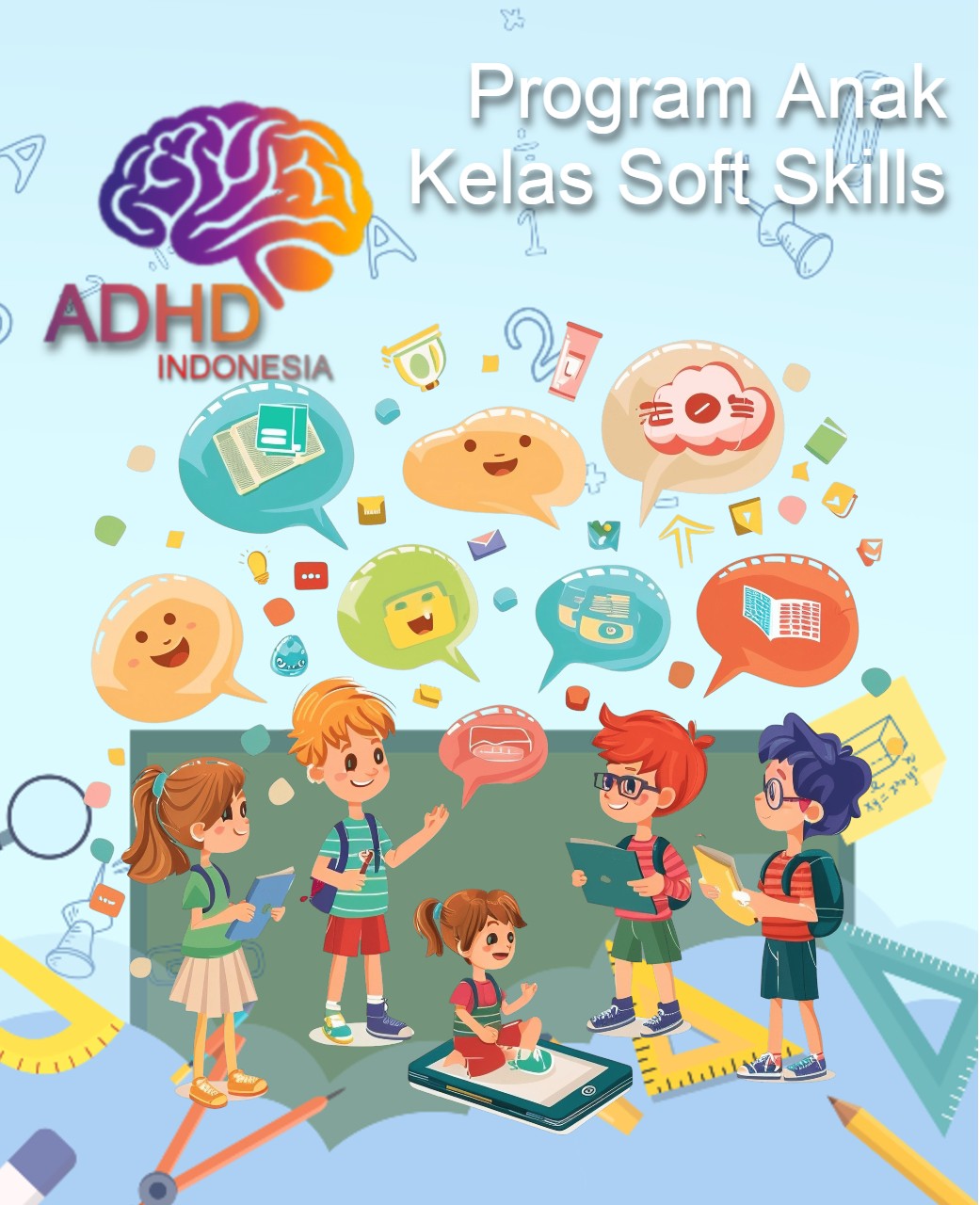 Program ADHD Indonesia Kabupaten Aceh Utara Kelas Soft Skills Anak ADHD